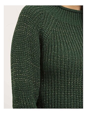 Jersey cuello alto lurex KAMPALA