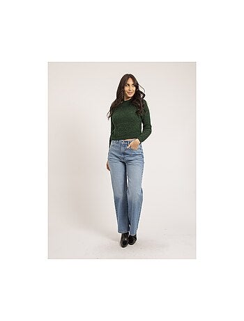 Jersey cuello alto lurex KAMPALA