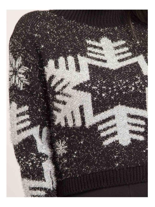 Jersey cuello alto metálico fantasía KANA - Kiabi