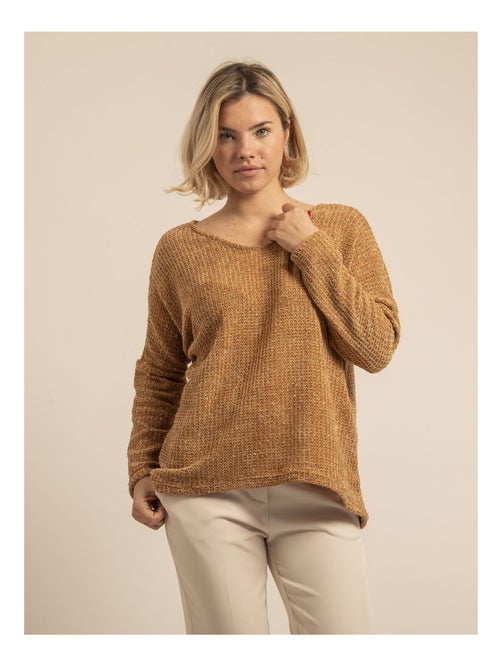Jersey cuello amplio KARIELLE - Kiabi