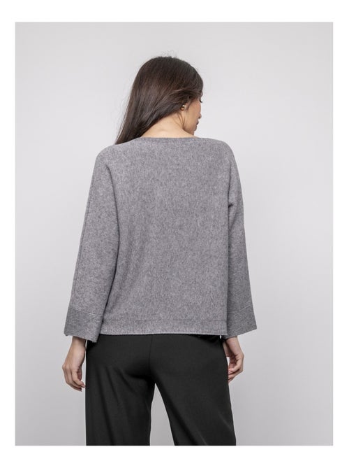 Jersey cuello barco con strass KAJU - Kiabi
