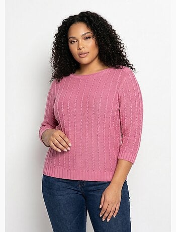 Jersey cuello barco y manga 3/4 - Afibel