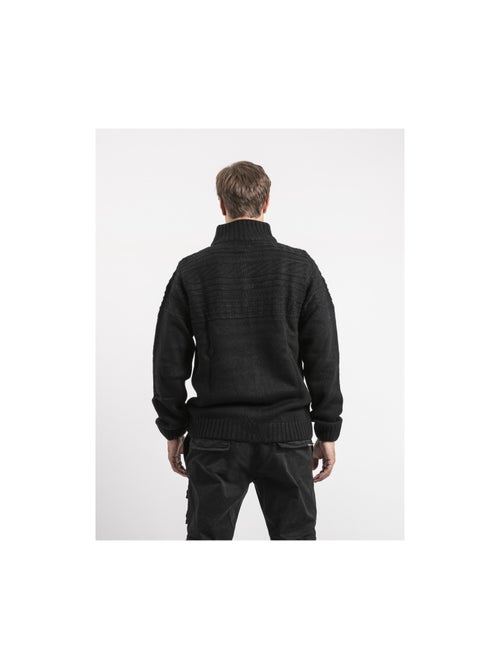 Jersey cuello con cremallera LOGIPAL - Kiabi