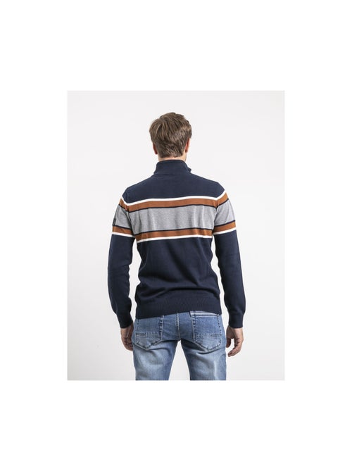 Jersey cuello con cremallera LOGONAL - Kiabi