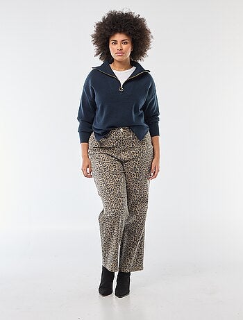 Jersey cuello cremallera