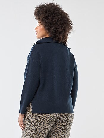 Jersey cuello cremallera