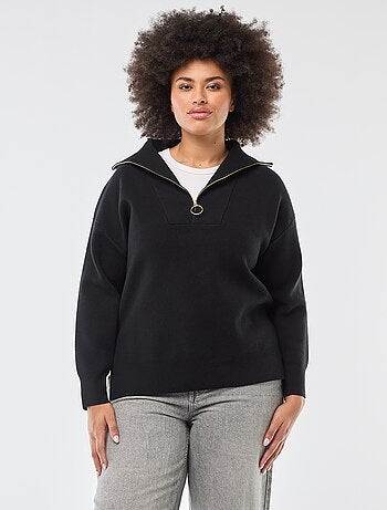 Jersey cuello cremallera