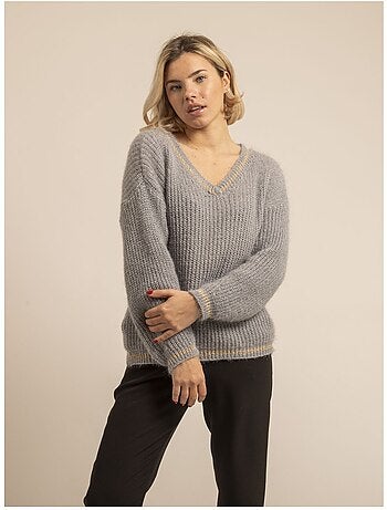 Jersey cuello en V KARLITA