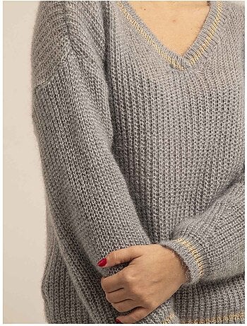 Jersey cuello en V KARLITA