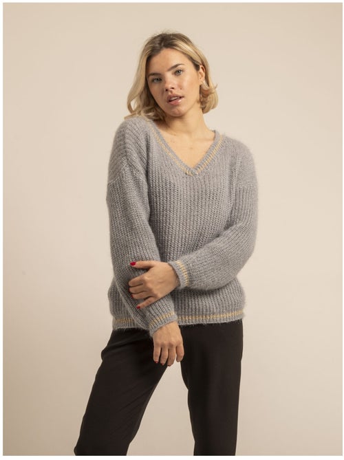 Jersey cuello en V KARLITA - Kiabi