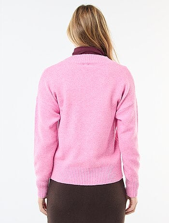Jersey cuello en V liso