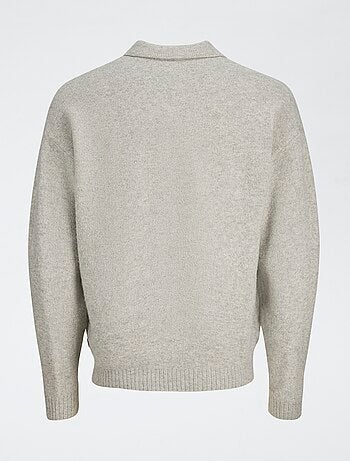 Jersey cuello polo liso 'JJ Rebel'