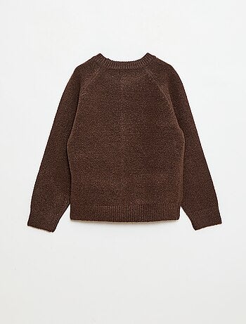 Jersey cuello redondo con diseño animado