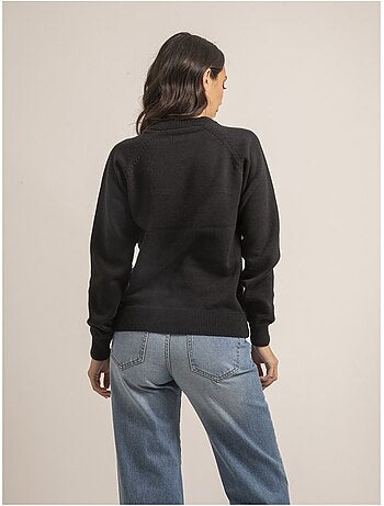 Jersey cuello redondo de puro algodón KORDINE