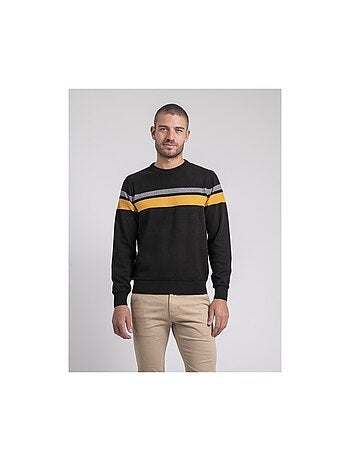 Jersey cuello redondo de puro algodón LORIMAKO