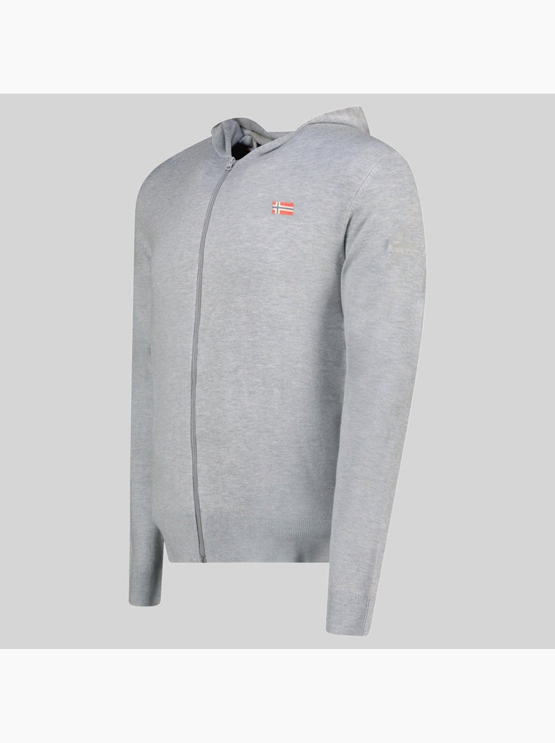 Jersey cuello redondo felinood – geographical norway Gris claro - Kiabi