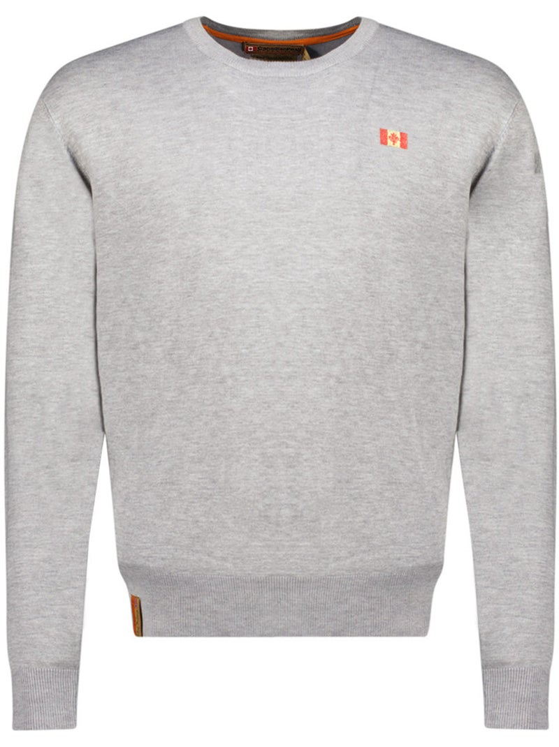 Jersey cuello redondo ferasmeak – canadian peak Gris claro - Kiabi