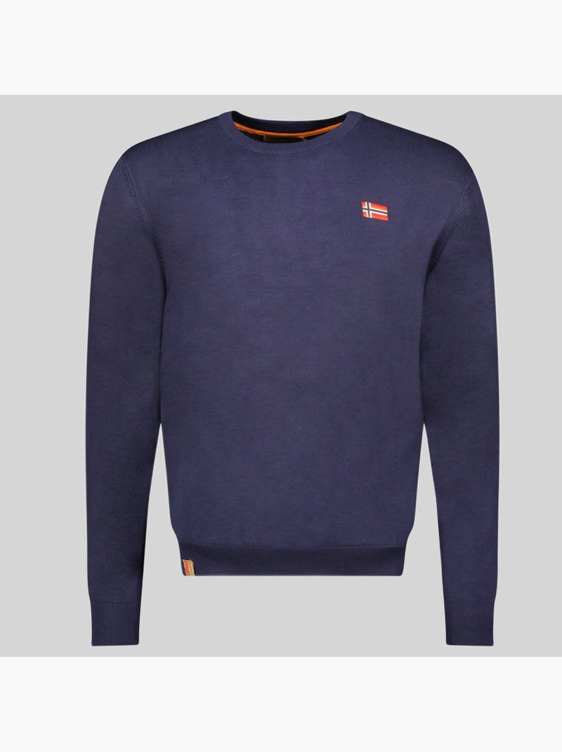Jersey cuello redondo ferasmo – geographical norway Azul marino - Kiabi