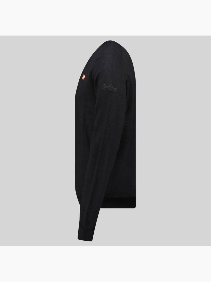 Jersey cuello redondo ferasmo – geographical norway Negro - Kiabi