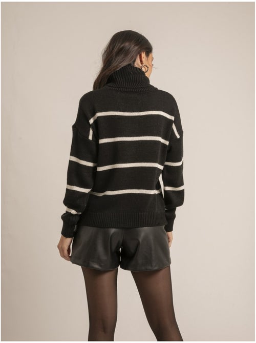 Jersey cuello vuelto de rayas KAVALIE - Kiabi