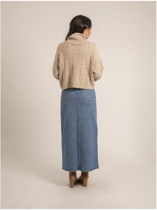 Jersey cuello vuelto KALORE - Kiabi