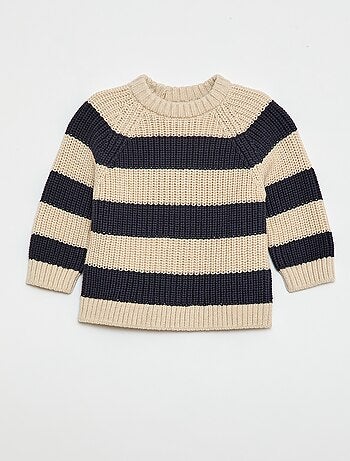 Jersey de algodón con punto perlado