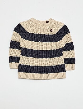 Jersey de algodón con punto perlado