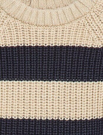 Jersey de algodón con punto perlado