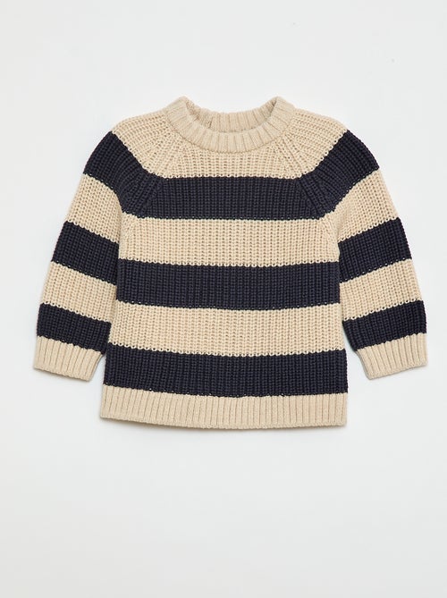 Jersey de algodón con punto perlado - Kiabi