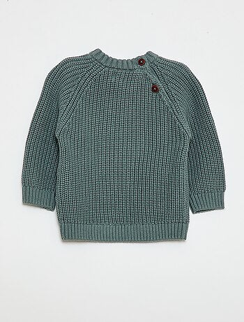 Jersey de algodón con punto perlado