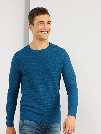 Hombre talla S-XXL - Jersey de algodón 'eco-concepción' - Kiabi