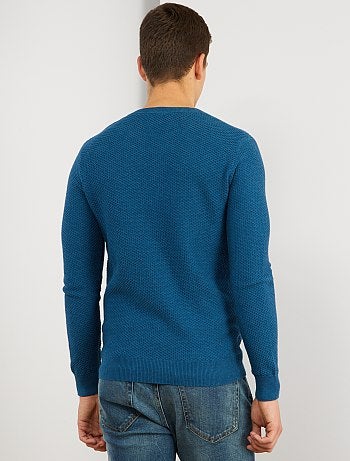 Hombre talla S-XXL - Jersey de algodón 'eco-concepción' - Kiabi