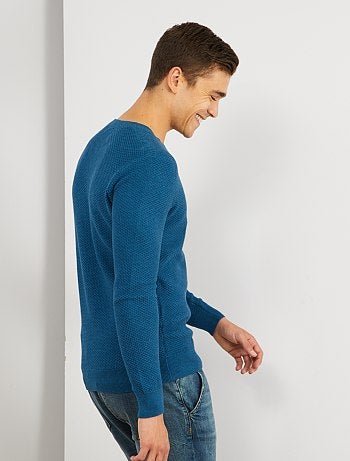 Hombre talla S-XXL - Jersey de algodón 'eco-concepción' - Kiabi