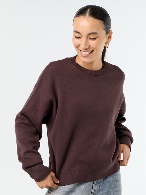 Jersey de algodón grueso - Kiabi