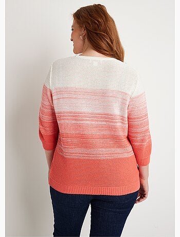 Jersey de algodón suave con manga 3/4