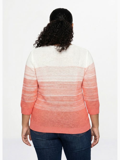 Jersey de algodón suave con manga 3/4 - Afibel - Kiabi