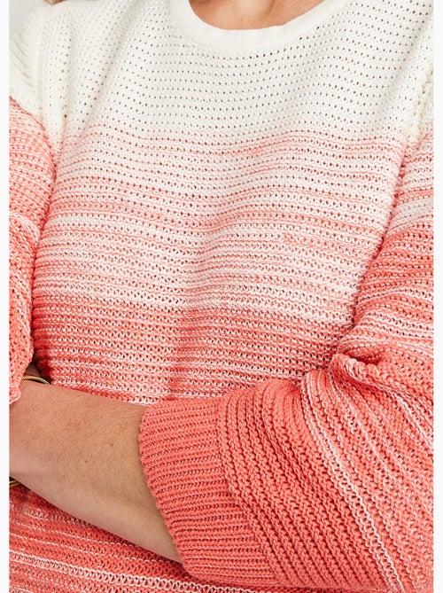 Jersey de algodón suave con manga 3/4 - Afibel - Kiabi