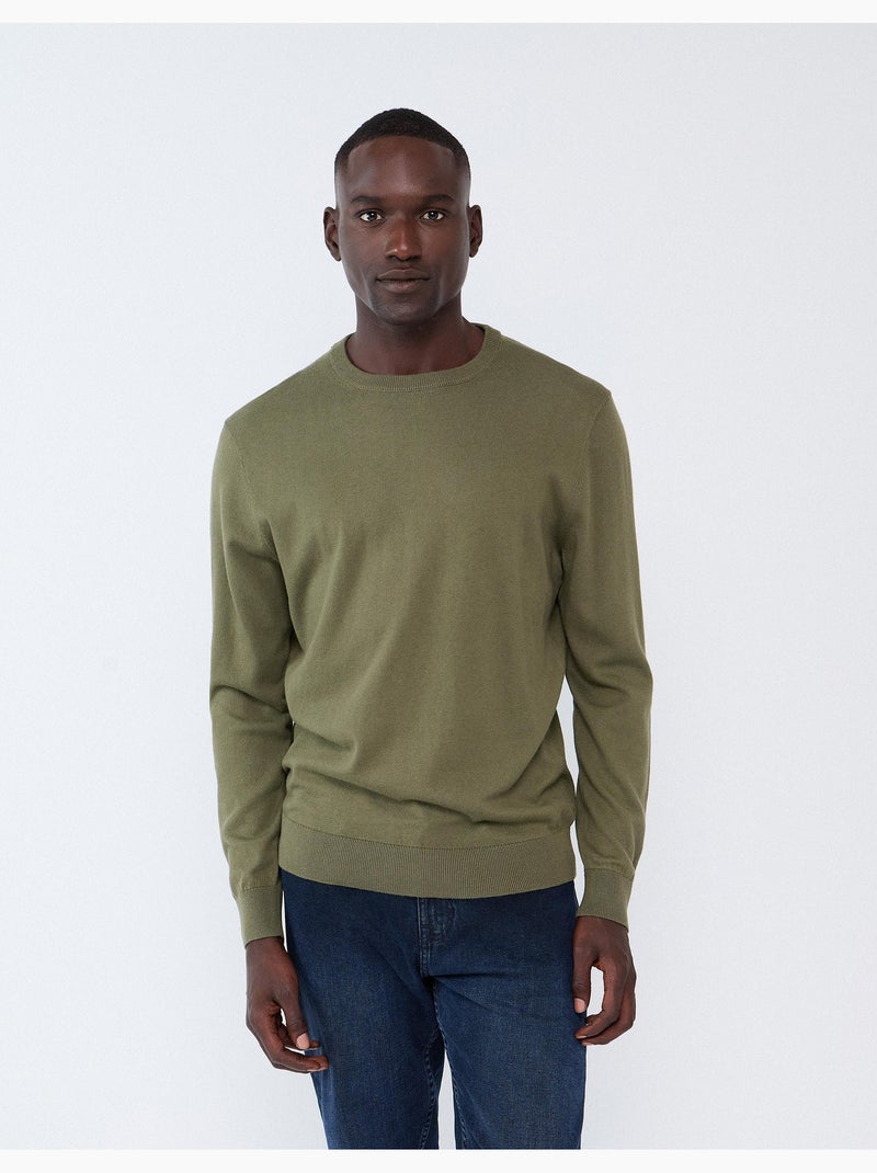 Jersey de cachemir, mo fashion Verde - Kiabi