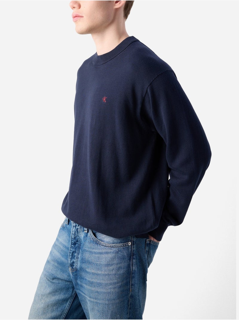 Jersey de canalé - Calvin Klein Azul oscuro - Kiabi