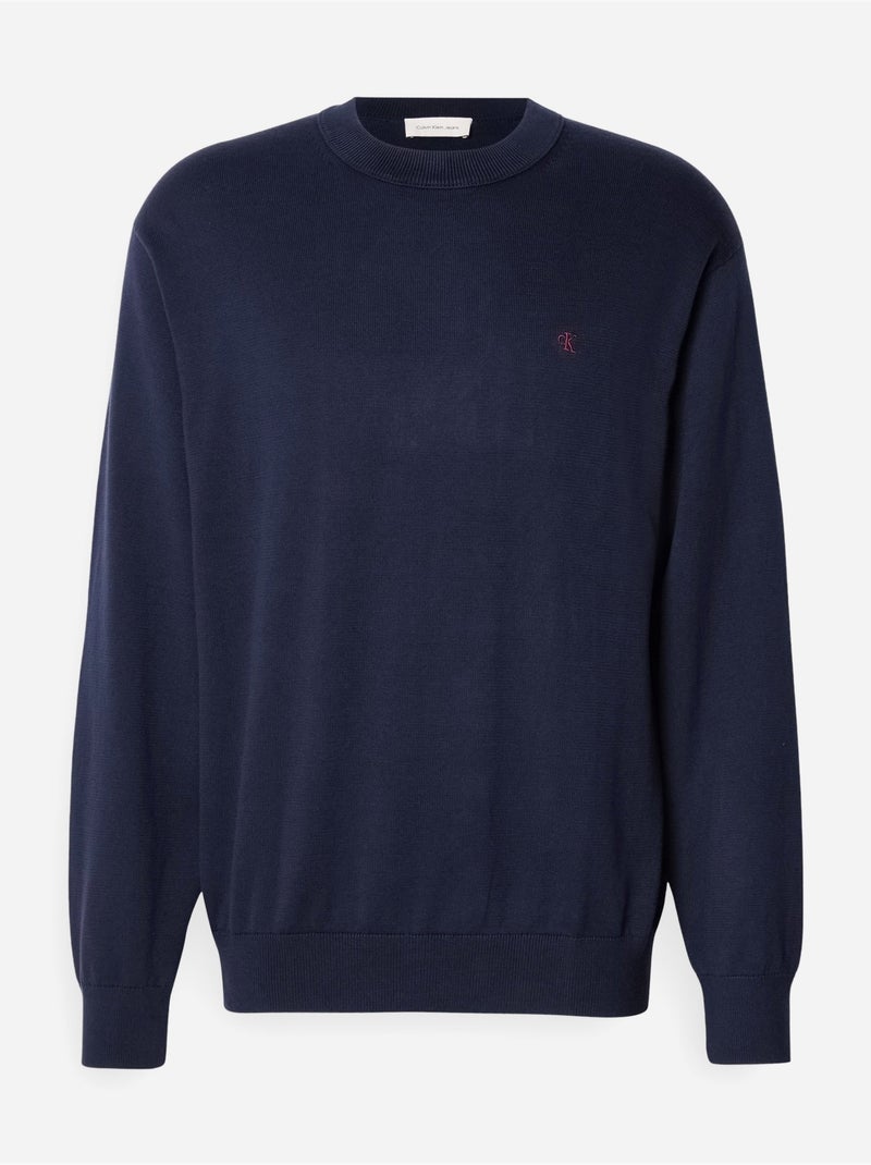 Jersey de canalé - Calvin Klein Azul oscuro - Kiabi