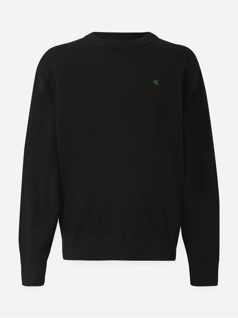 Jersey de canalé - Calvin Klein Negro - Kiabi