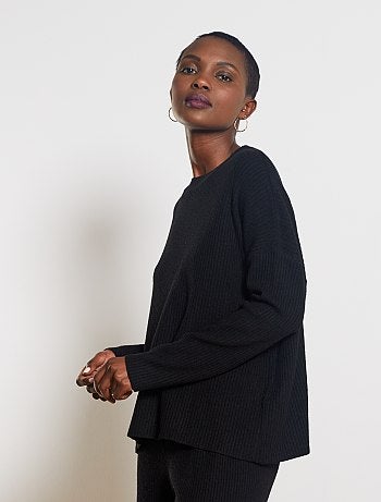 Jersey de canalé - Kiabi