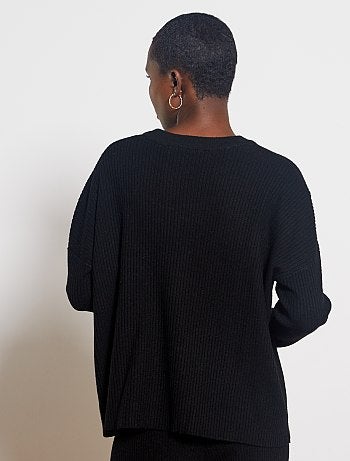 Jersey de canalé - Kiabi