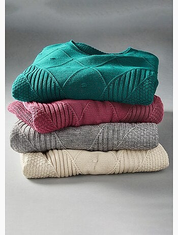 Jersey de capa en punto gofrado - Afibel