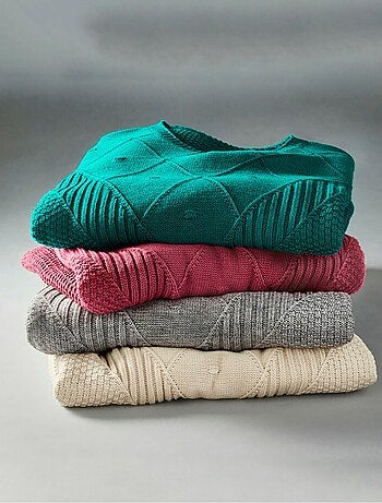 Jersey de capa en punto gofrado - Afibel