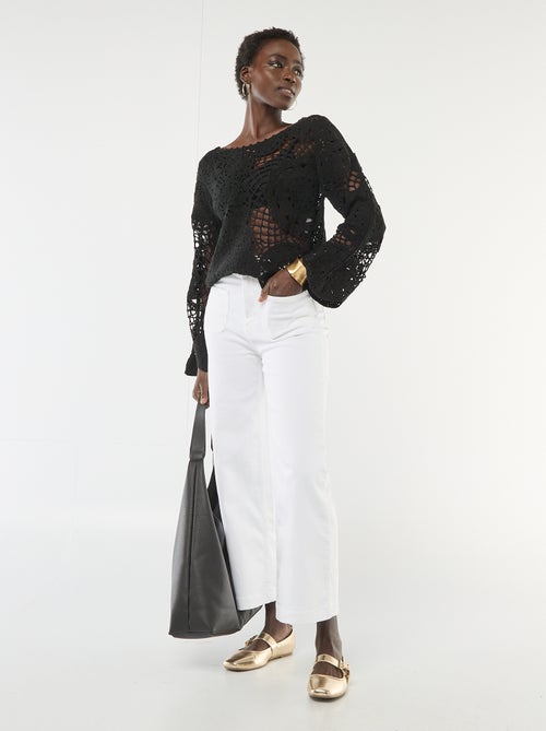 Jersey de croché - Kiabi