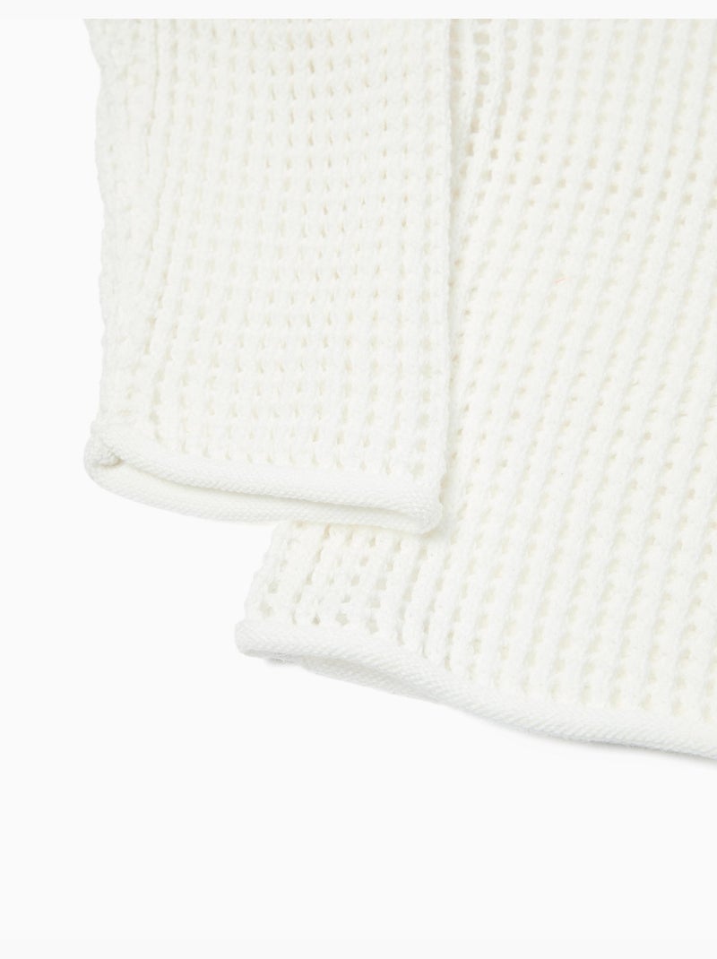 Jersey de crochet, MO Fashion Blanco - Kiabi