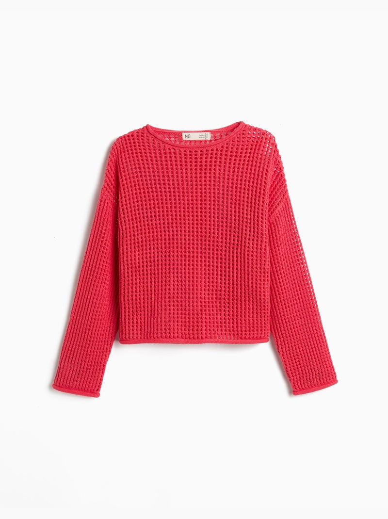 Jersey de crochet, MO Fashion Rosa - Kiabi