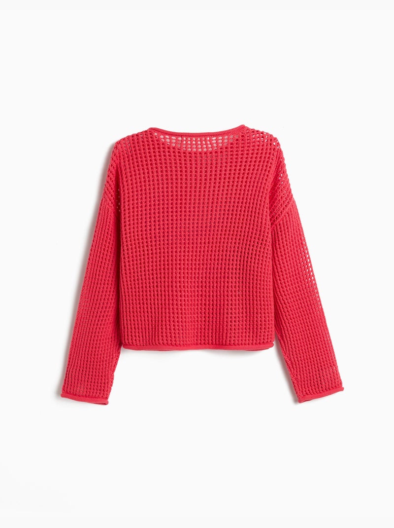 Jersey de crochet, MO Fashion Rosa - Kiabi