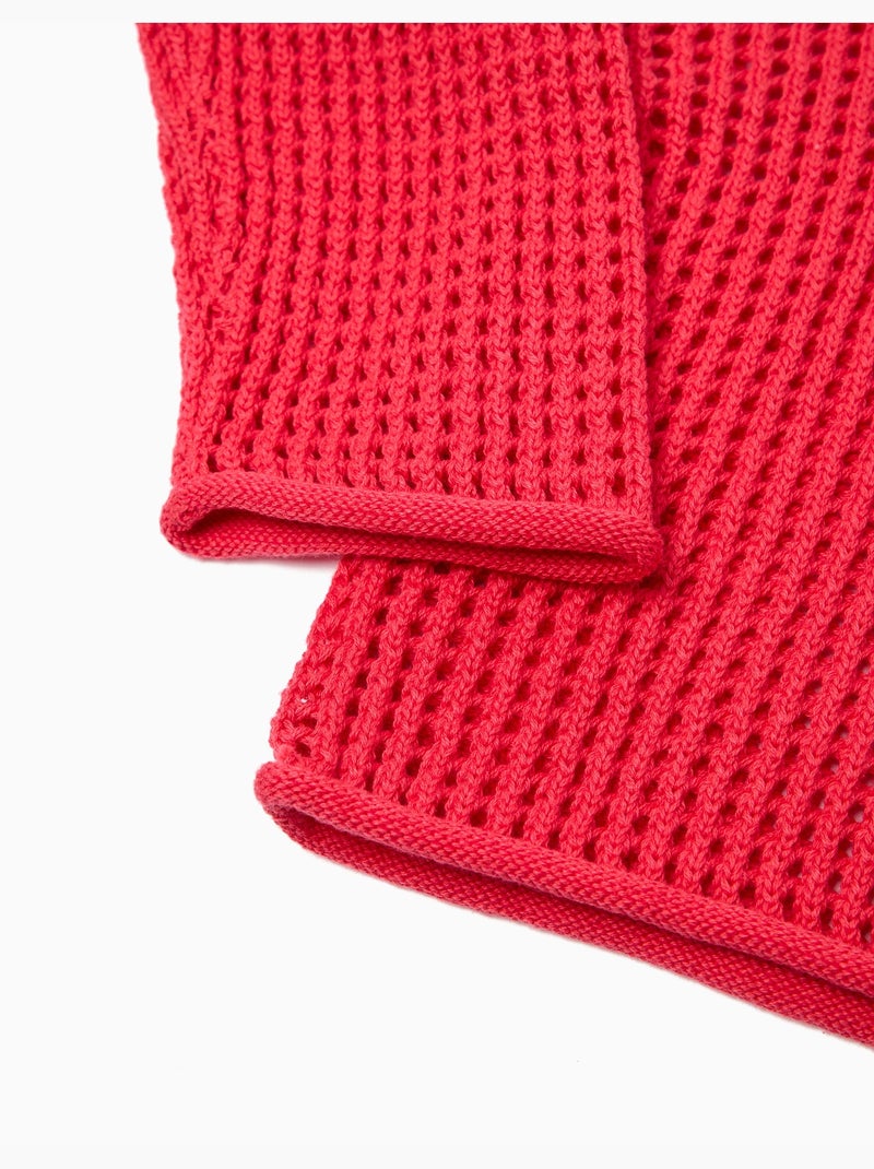 Jersey de crochet, MO Fashion Rosa - Kiabi
